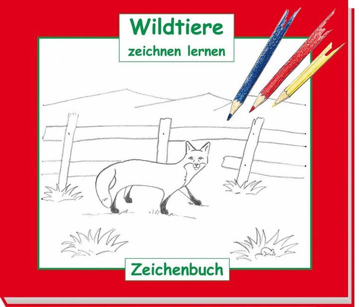 Produktbild Wildtiere zeichnen lernen (Deutsch, Hubert Zeiler, 2006)