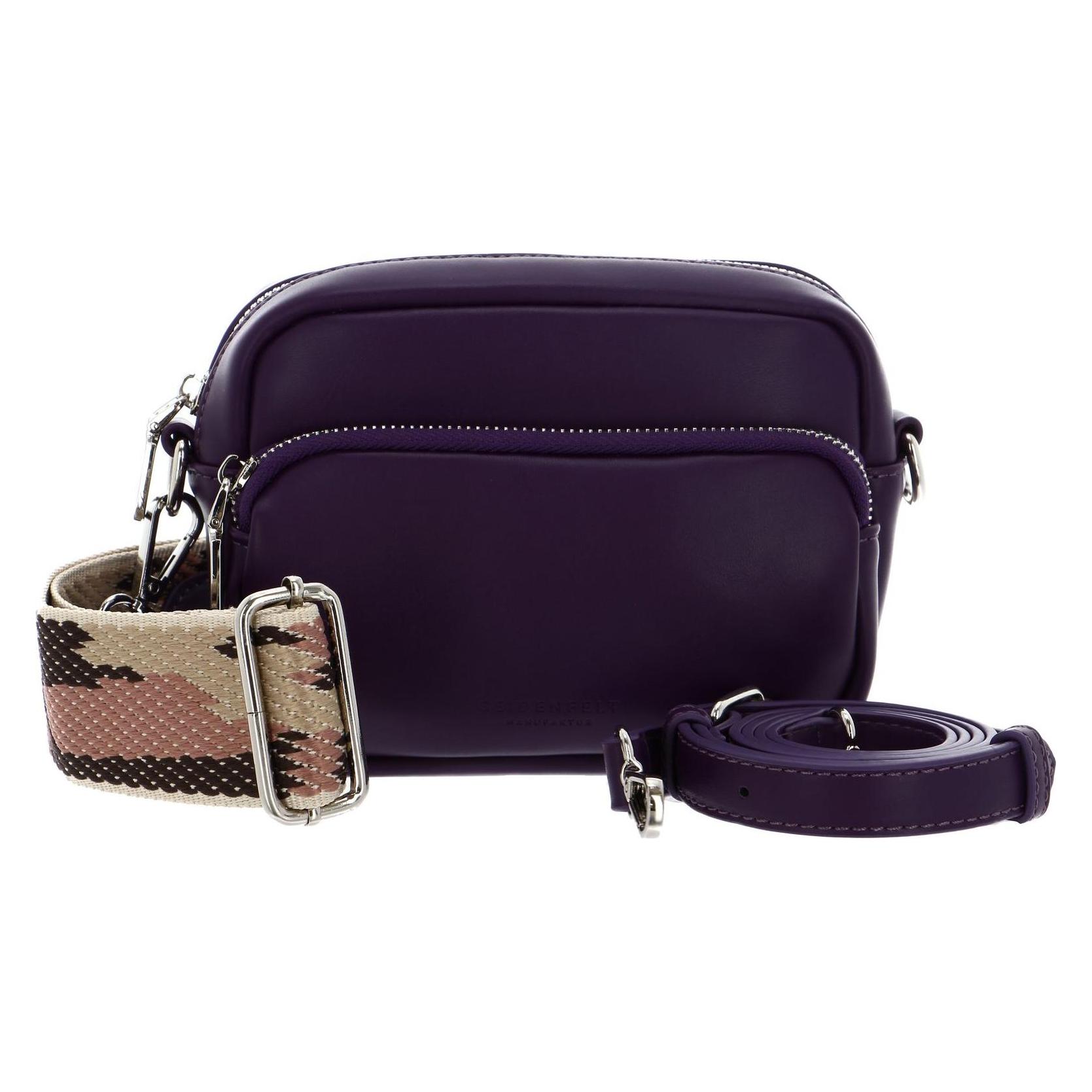 Seidenfelt, Damen, Handtasche, Hede Crossbody Bag, Violett