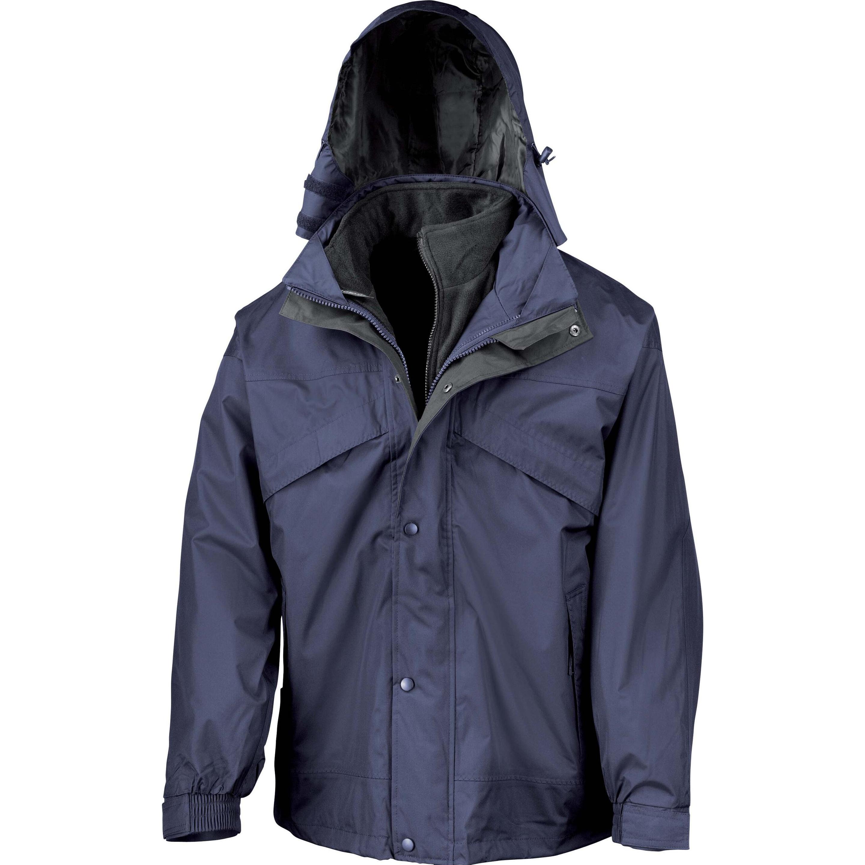 Regatta, Jacke, 3 En 1 Zip & Clic (L), Rot, L