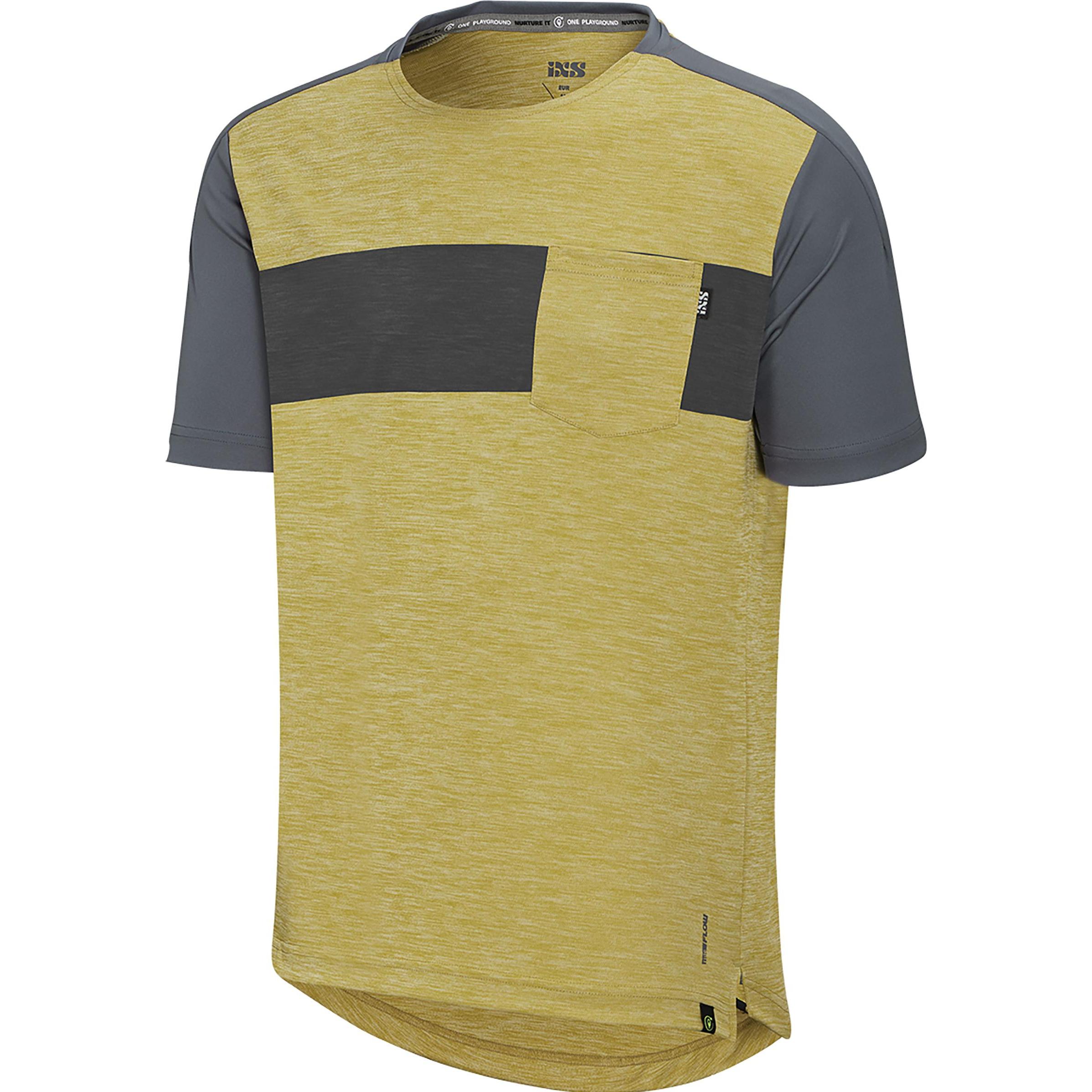 iXS, Herren, Velotrikot, Flow X Jersey (L), Gelb, L