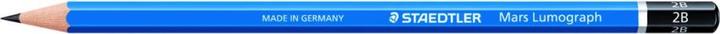 Immagine prodotto Staedtler Lumografo Mars, 2B, Grafite, 8 mm, 2 mm (2 mm, 2B, 12 x)
