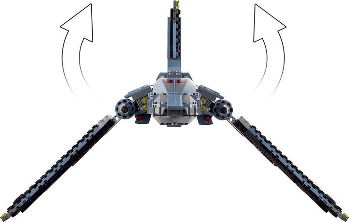 Actual product image LEGO Attack Shuttle from The Bad Batch (75314, LEGO Star Wars)