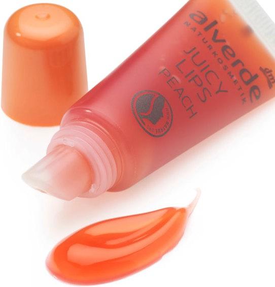 Produktbild dm alverde Lipgloss Juicy Lips Peach