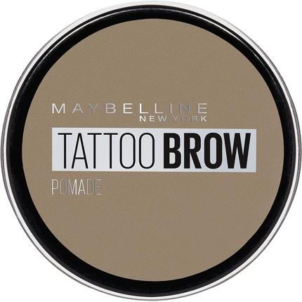 Image du produit Maybelline New York Pommade pour les sourcils Tattoo Brow en ombre 00 Light Brown 4ml (00 Marron clair)