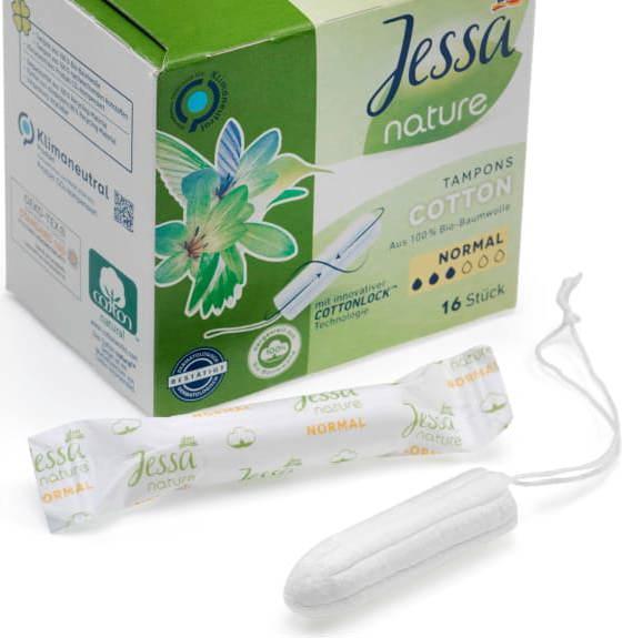 Produktbild dm Jessa Tampons Cotton Normal nature (16 x, Normal)
