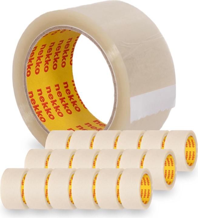Produktbild Nekko 18 Rollen Paketklebeband