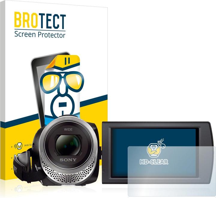 Brotect Pellicola Protettiva Per Fujifilm X-S20 (2 Pezzi) | Trasparente HD, Anti-impronta, Antigraffio | Made In Germany, Installazione Senza Bolle
