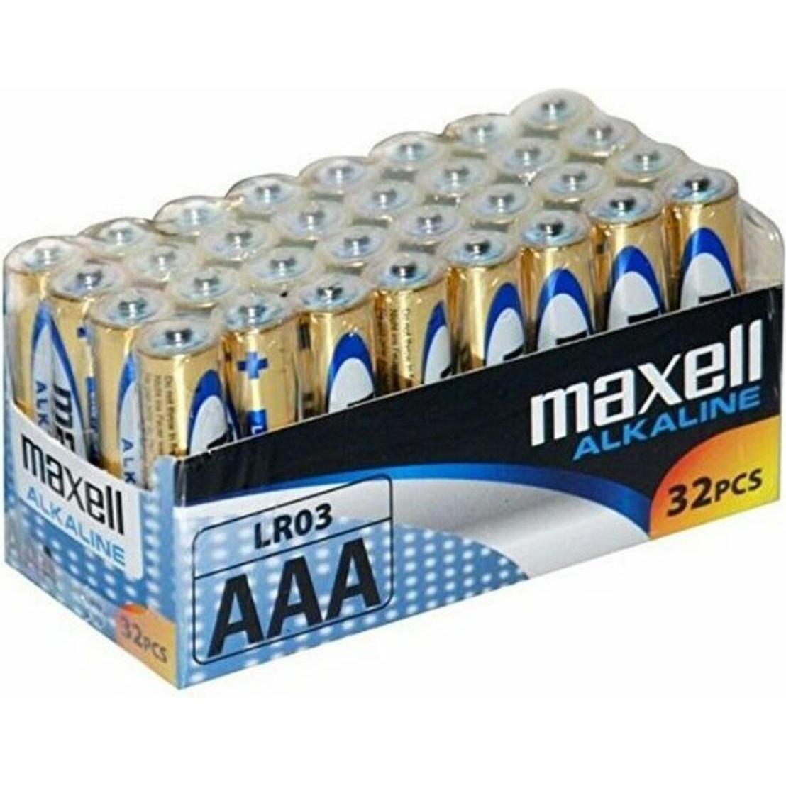 Maxell Batteria AAA (32 pz., AAA), Batterie + pile