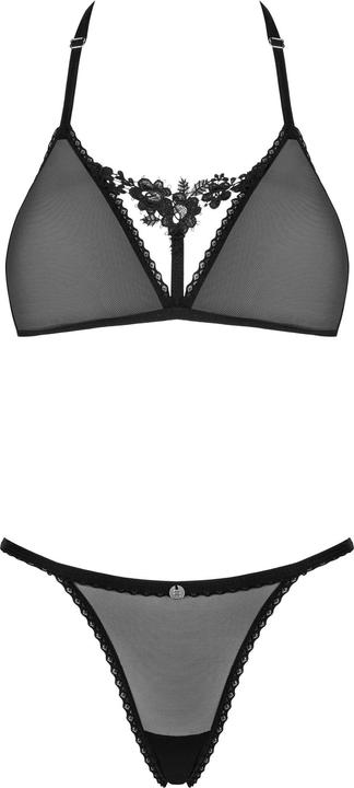 Productafbeelding Obsessive Celia Noir 2-Teiliges Set M/L (M, L)