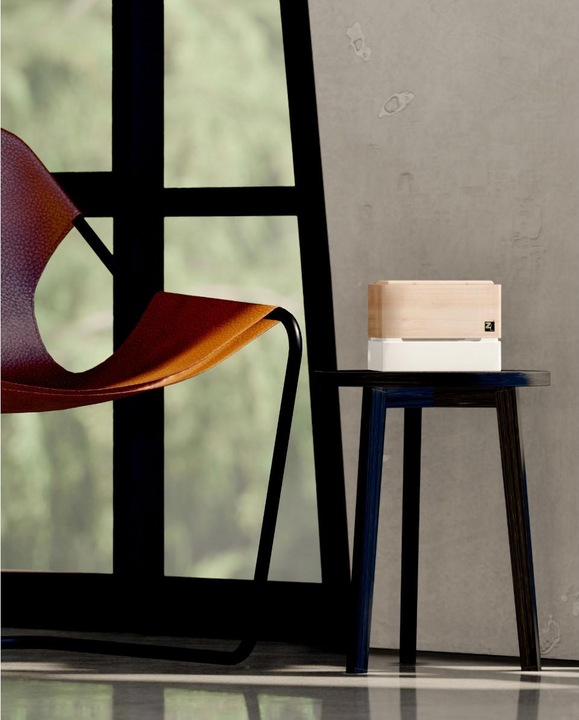Actual product image ZirbenLüfter CUBE mini II für 15 m2 (15 m²)