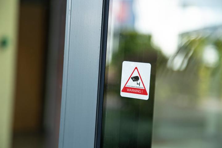 Actual product image Alecto Aufkleber Überwachung