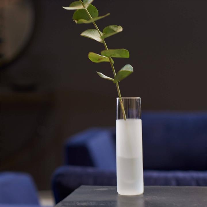 Produktbild Leonardo Vase Novara 16 cm 4 Stück, Transparent/Weiss (1 x)