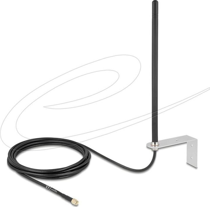 Produktbild Delock 5G LTE Antenne SMA Stecker 3 - 5 dBi omnidirektional (5G, GSM, 3G, 4G, WLAN, Lora)