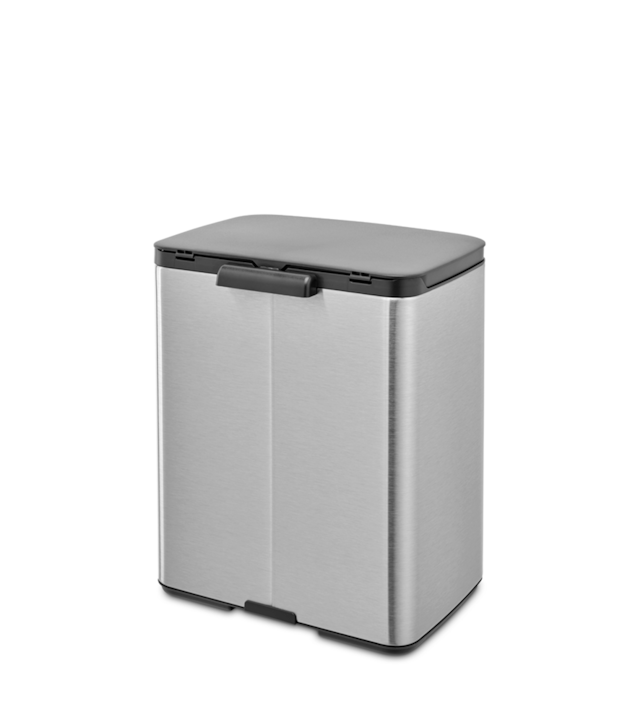 Produktbild Brabantia Bo Prullenbak - 12 l - Matt Steel Fingerprint Proof (12 l)