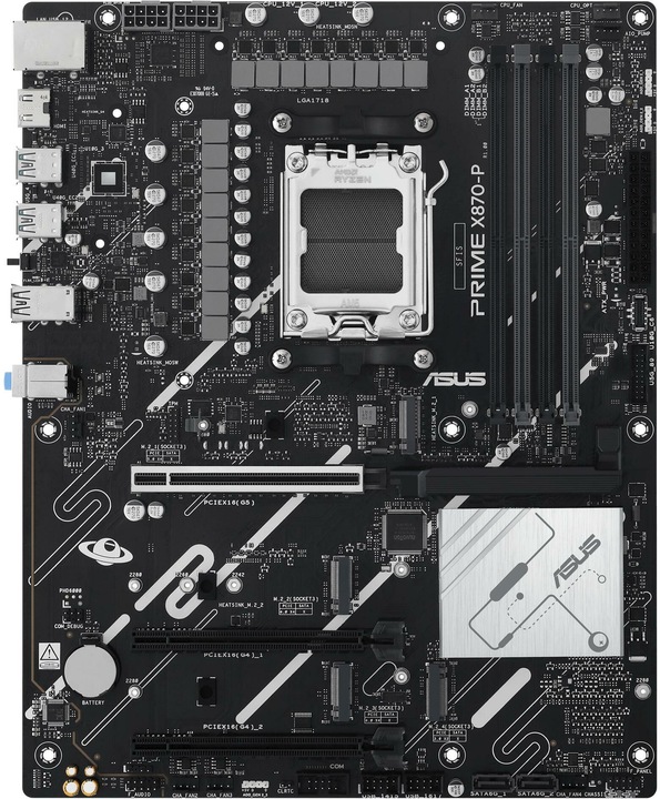 Image du produit ASUS PRIME X870-P (ATX, X870, AM5, DDR5) (AM5, AMD X870, ATX)