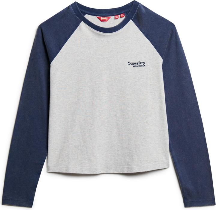 Actual product image Superdry Essential Logo Baseball Top (10XL)