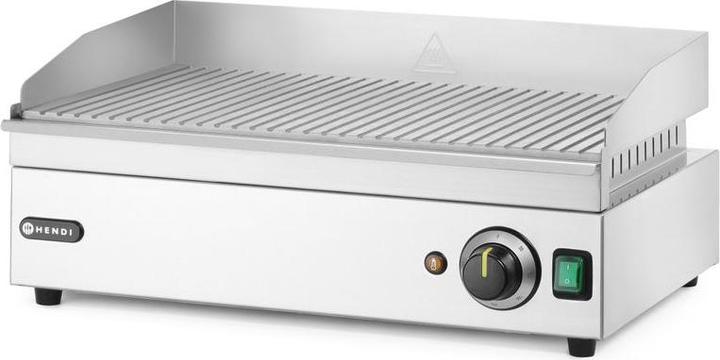 Hendi Grillplatte gerillt Kitchen Line (2.40 kW)