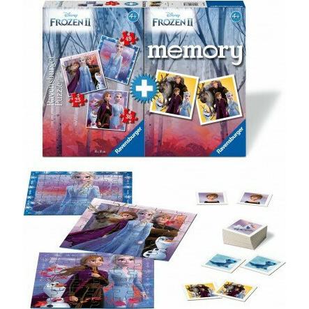 Thumbnail - Ravensburger Multipack - Memory + 3 Puzzle: Frozen 2 (49 Teile)