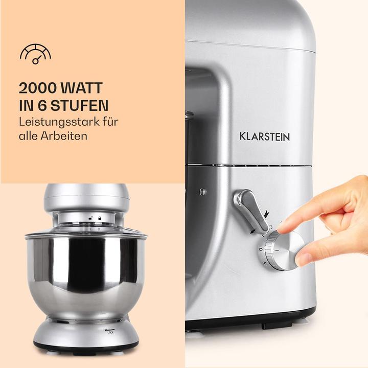 Actual product image Klarstein Kneading machine