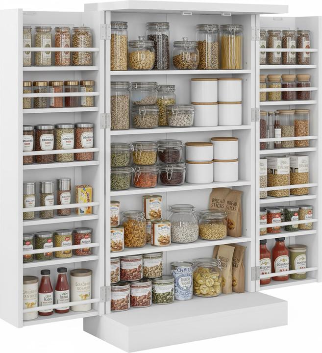Relaxdays Vorratsschrank (60 x 30 x 103.50 cm)