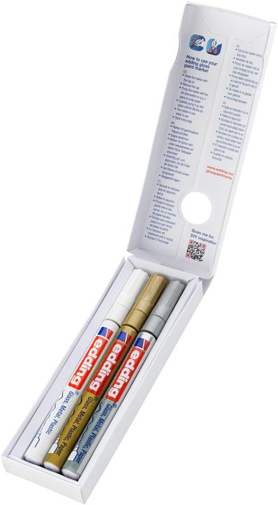 Produktbild Edding 780 - Glanzlack-Marker (3x)