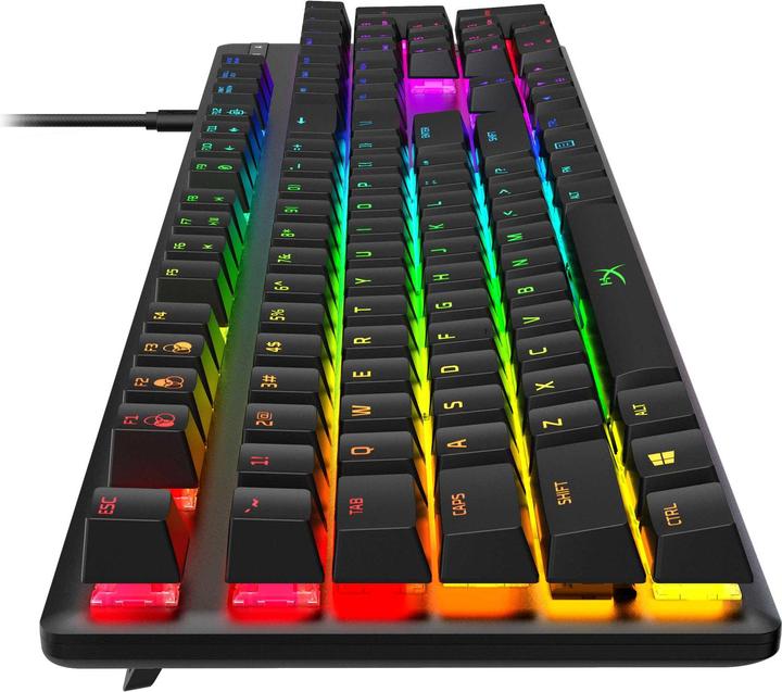 Image du produit HyperX Alloy Origins RGB Keyboard Clavier de jeu mécanique, Aqua (QWERTY) (US)