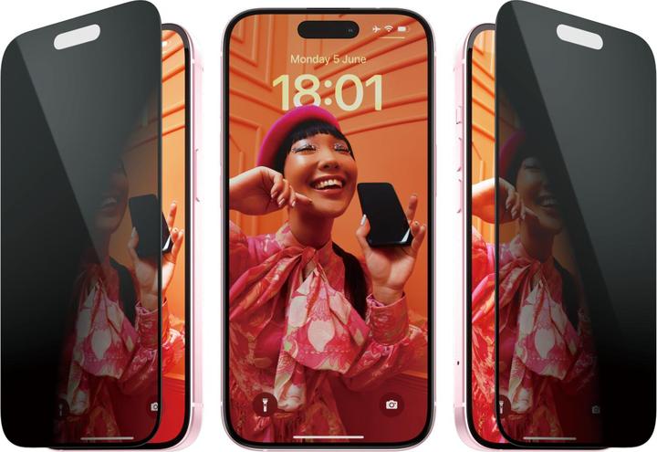 Produktbild PanzerGlass Privacy Screen Protector (Apple iPhone 15)