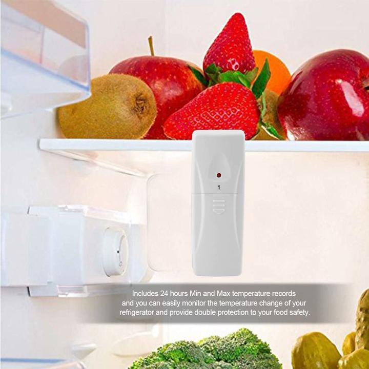 Actual product image Garsent Freezer Thermometer LCD Display