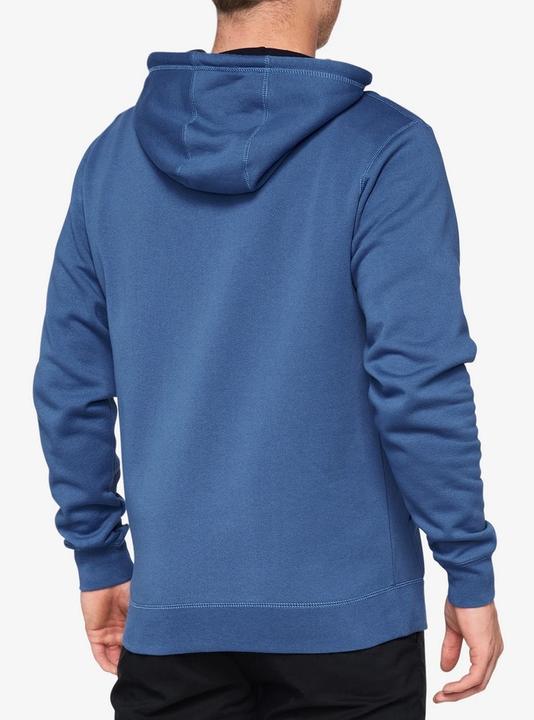 Actual product image 100% Hoodie Burst Blue Size L (L)