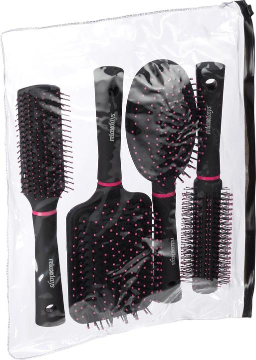 Immagine prodotto Relaxdays Spazzole per Capelli, Set da 4