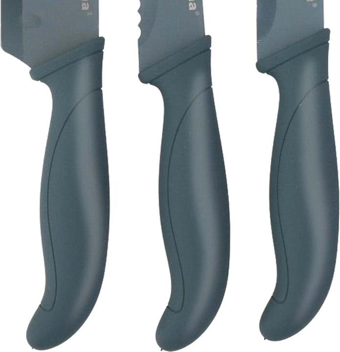 Actual product image alpina Set of professional kitchen knives 5 pcs.