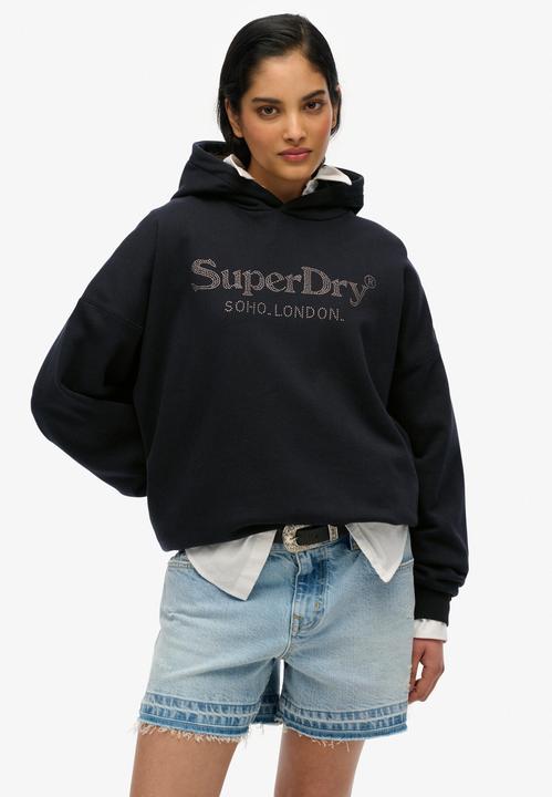 Produktbild Superdry Lässiges Venue Hoodie in Metallic-Optik (XS)