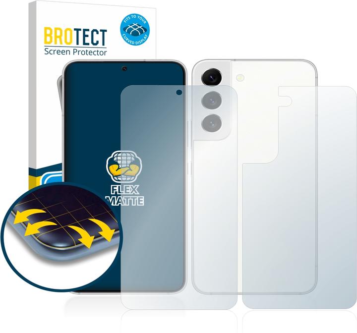 Produktbild BROTECT Full-Cover Displayschutz Matt (2 Stk., Samsung Galaxy S22 5G)