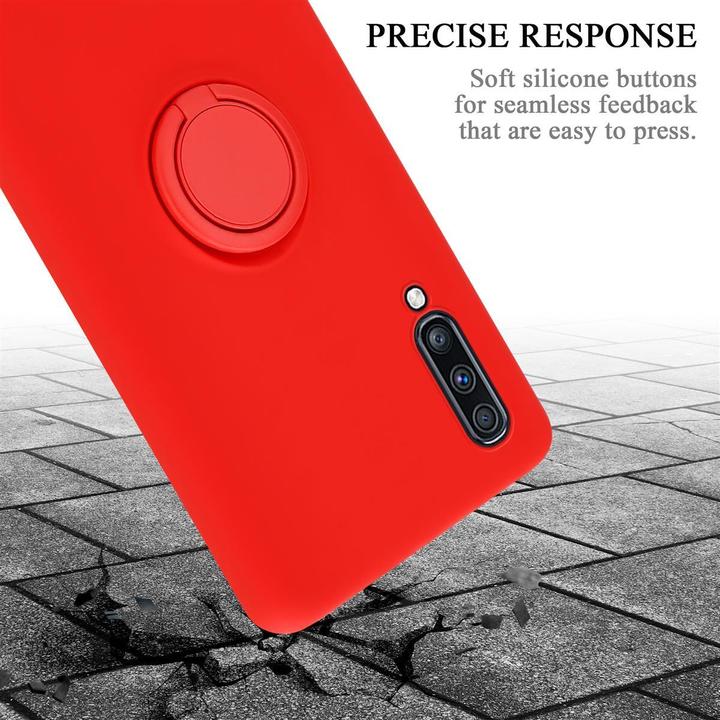 Actual product image Cadorabo TPU Liquid Ring Silicone Case Cover (Samsung Galaxy A70S, Samsung Galaxy A70)