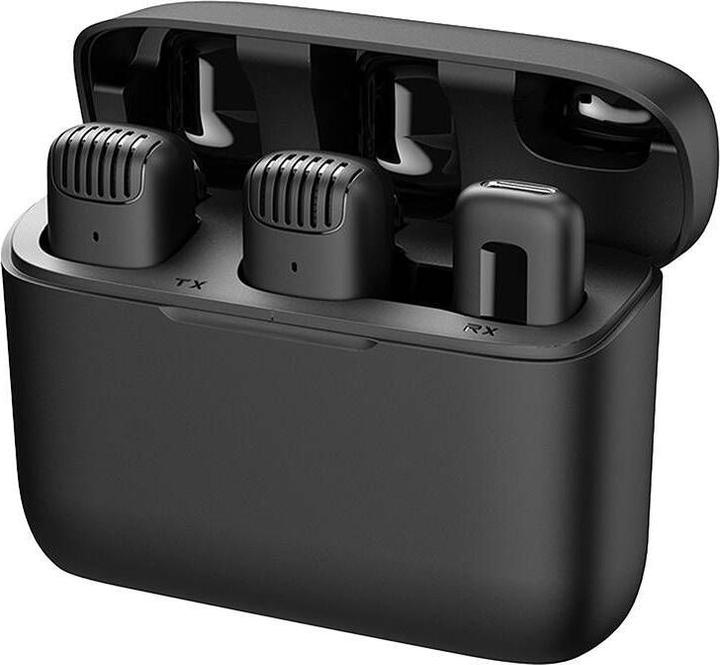 Actual product image Apexel 2 in 1 Wireless Microphone APL-MIC008 Type C