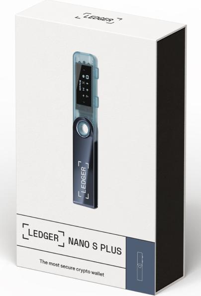 Productafbeelding Ledger Nano S Plus - Neptune Blue (Bitcoin, Ethereum Klassiek)