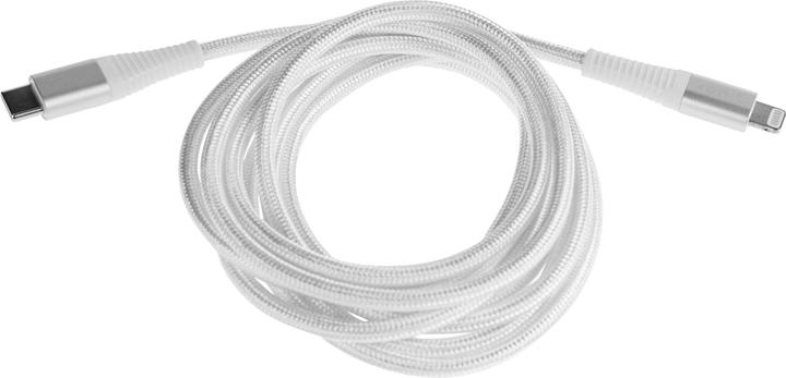 Produktbild Onit USB 2.0-Kabel MFi USB C - Lightning 2 m, Weiss (2 m, USB 2.0, 30 W)