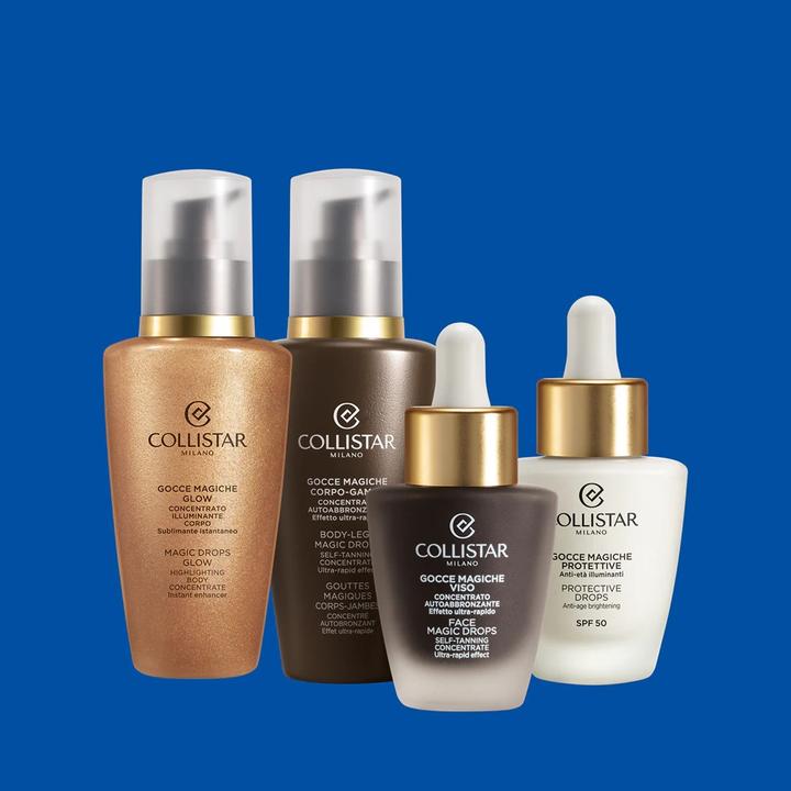 Actual product image Collistar Tan Without Sunshine Face Magic Drops (Self tanning serum, 50 ml)