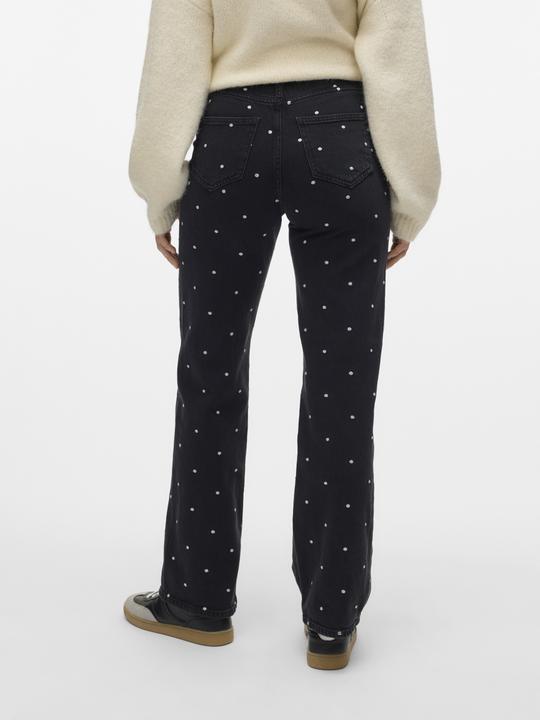 Produktbild Vero Moda VMTESSA Hohe Taille Weiter Beinschnitt Jeans Weit geschnitten (W25/L32)