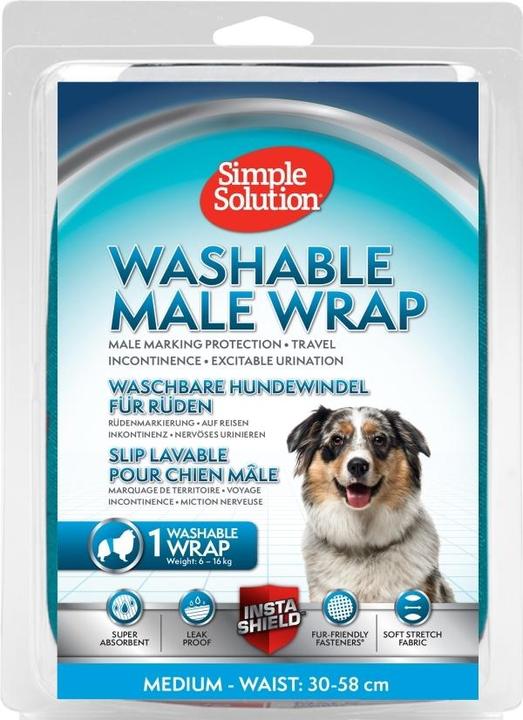 Produktbild Simple Solution Simple Solutions Wasbare Plasband Reu (Hund)