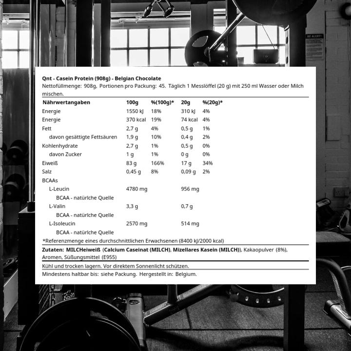 Actual product image QNT Casein protein (Belgian chocolate, 1 pcs., 1060 g)