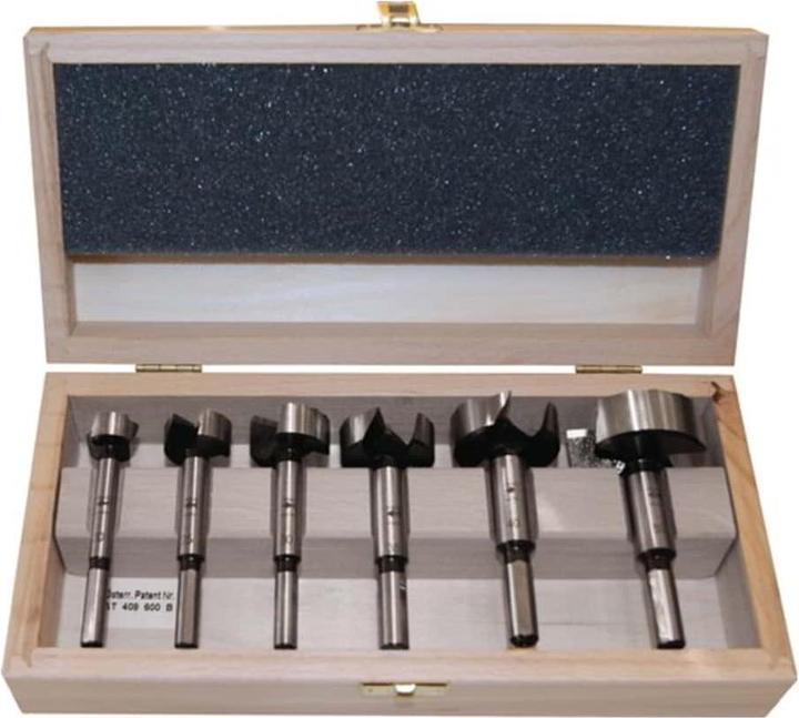 Productafbeelding Fisch Tools Centerboorset type 0317 (20, 25, 30, 35, 40, 50 millimeter)