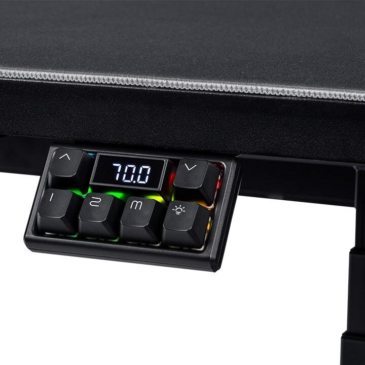 Produktbild Thermaltake G700 RGB Gaming Desk (schwarz, RGB-LED-Lichtleiste 16,8 Millionen Farben)