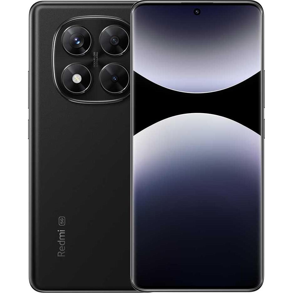 Xiaomi Redmi Note 14 Pro 5G (512 GB, Midnight Black, 6.67", Dual SIM, 200 Mpx, 5G), Smartphone, Schw