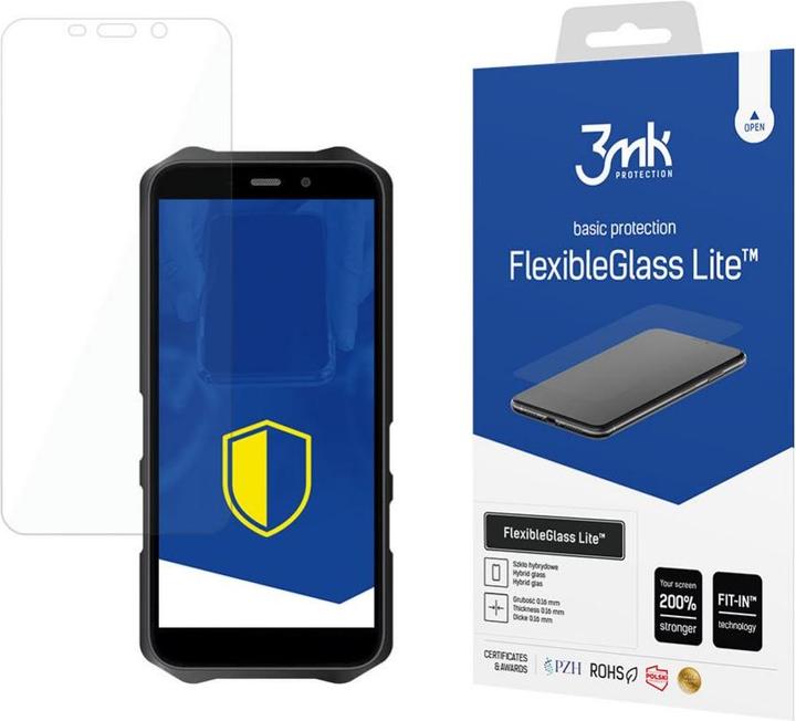 Produktbild 3MK FlexibleGlass Liteâ¢ hybrid glass for Oukitel WP12 (1 Stück, Realme Q, Oppo A3)