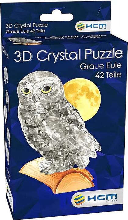 Produktbild HCM Kinzel 3D Crystal Eule (42 Teile)