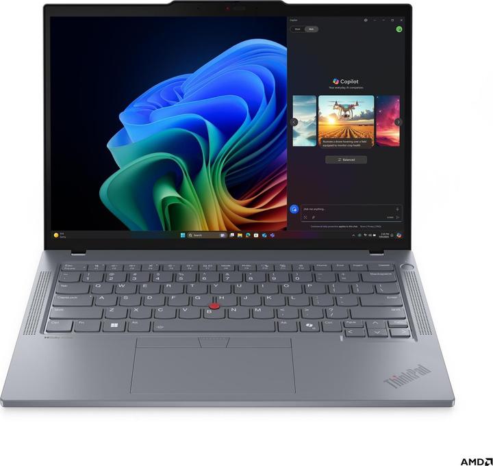 Produktbild Lenovo ThinkPad T14 Gen 6 (AMD) Copilot+ PC (14", 256 GB, 16 GB, Eng. Int.)