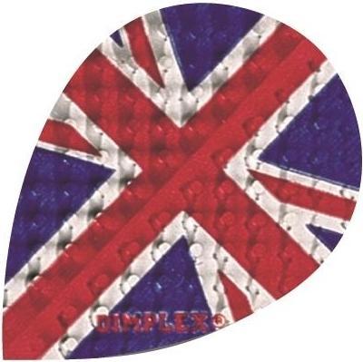 Immagine prodotto Harrows Dimplex Pear Bandiera del Regno Unito Penne delle Frecce