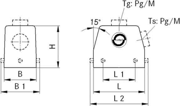 Produktbild Lapp Tüllengehäuse PG16 EPIC® H-B 6