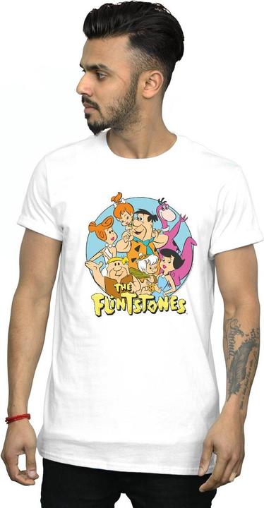 Image du produit The Flintstones - T-shirt GROUP CIRCLE - Homme (M)